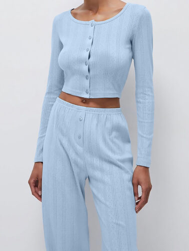 Striped Breathable Home Wear